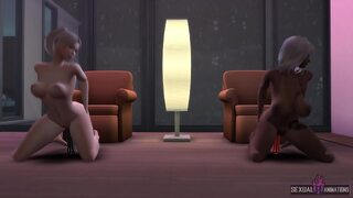 Two Girls Accompany Each Other While Masturbating - Sexual Hot