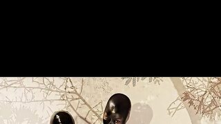 Melanincandy & Rubber Boots Wearing Induces My Orgasmic Release