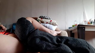 When my boyfriend went to take a shower, his mom