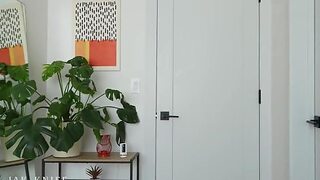 Goth French Girl Needs Help Removing Her Bikini - Effy