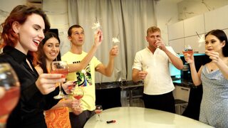 Students Rage at NYE Bash, Engage in Orgy Frenzy