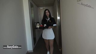Susy Gala & Nick Moreno's Hotel Room Sex with Giant
