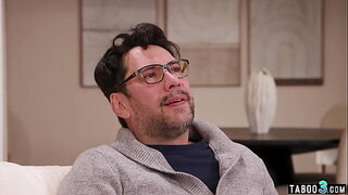 Teen River Lynn shows her stepfather how much of a good time anal sex is