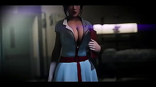 Raunchy anime babes get it on in explicit 3D game