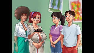 Summertime Saga ep 107 - Everyone is naked and touching