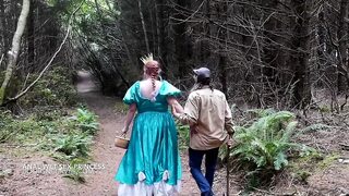 Princess👸 submits to lumberjack's raw anal👌 invasion, deepthroating cock🌭 amidst