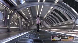 Ruby's juicy booty beguiled for raw Gantz Suit action in