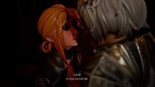 She needs a dick to perform the sperm ritual 3D Hentai Game Animation