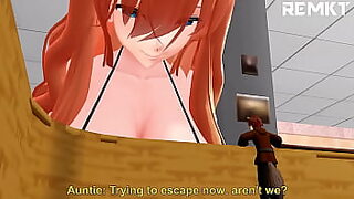 (Giantess MMD) Red Riding Hood's Naughty😈 Little Visit