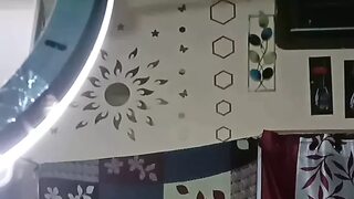 Full Face Alisha Bhabhi Dildo Fucking Show BTS