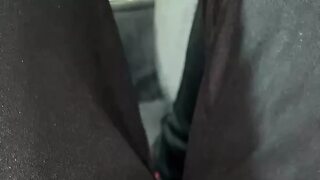 Latex Sheath Under Clothes Masturbation & Massage