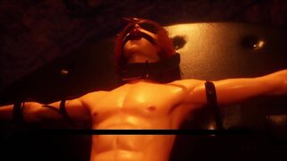 Whipping BDSM Domination with Hero and Witch - Japanese Hentai