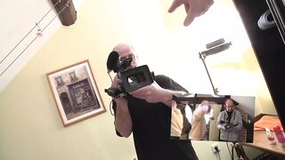 Saucy babe nails casting crew while hubby watches in sickening