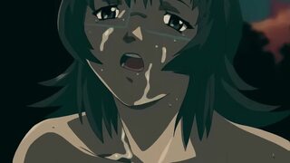 Dirty beauty slobb'n public johns, her hirsute snatch a hot