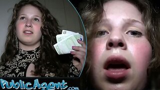 Public Agent - 18 yrs old, fertile, her FIRST CREAMPIE,