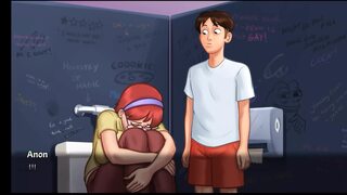 Shy Girl Judith's Wild Side EXPOSED Summertime Saga Secret Scenes