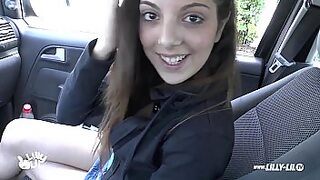 Outdoor amateur teen girl ravaged by multiple strangers on hidden