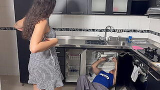 Hubby ignores me, hot plumber slides into scene, ready to