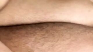 Aunt is loving my cock so much, she is taking my whole cock in her ass.