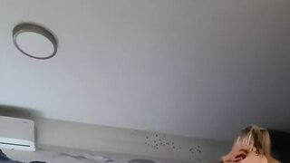 Goddess Katrix Face Sitting in Latex Pants Provocation