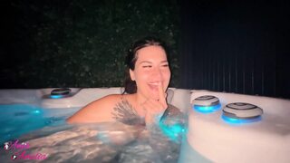 Girls Just Want to Have Fun in the Hot Tub!