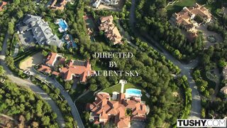 YouTuber Alex gets brutally taken in dual penetration, submitting to