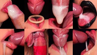 Juicy Cum-Fests Galore - Best Blowjobs Close Up, SweetheartKiss Teases