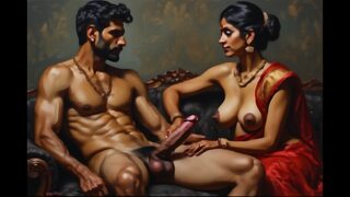 Chubby Desi girl friend gives a sloppy blowjob and takes dick in her asshole hot hd video