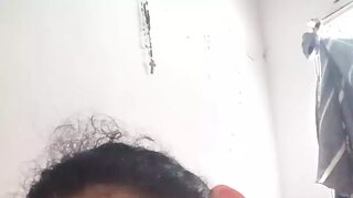 Delicious blowjob from my girlfriend who loves hard cock