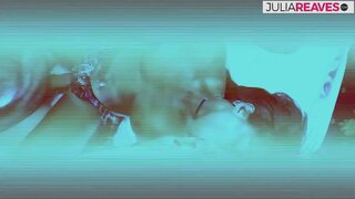 Sexy girls suck huge cocks then get fucked by many boys in the party