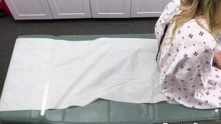 Lily Larimar gets ravaged by two jock docs after Nurse