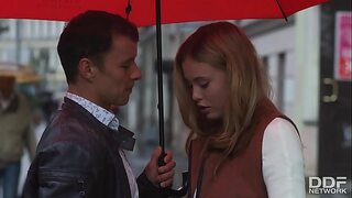 Incredibly hot teen Shakila Asti licks his dick before she