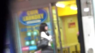 Gorgeous Japanese schoolgirls urinate nearby