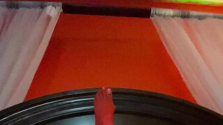 Hot Asain Chick with Seductive Legs & tiny toes in