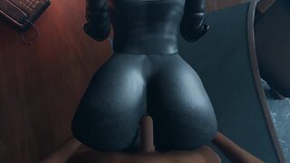 This 18+ animation features a robotic Skank getting jizzed repeatedly