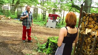 Slutty matures serviced rough outdoors