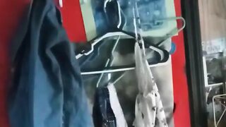 Sweet Nymph Squeezing Her Twat with Rubber Wizardry