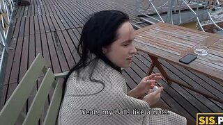 Stepbro's nasty screw job on sister-in-law; her hot bod writhes