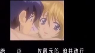 Horny japanese anime teens showing off their sexy bodies