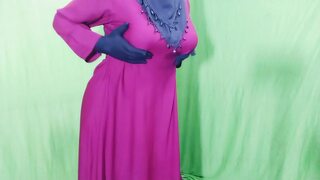 Indian beautiful hijabi muslim couple thirsty for fuck