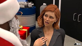 Pawny MilfBangs Black Santa for Prizes