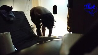 Texas Thot Sucking Cock🌭 in Dark Gloryhole, Private🤫 Milf Pussy✌