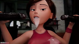 In a sickeningly graphic display, a mature, insatiable vixen takes