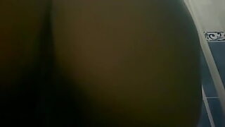 Secret🤫 Camera - Sexy Busty Latina Rides To The Bathroom