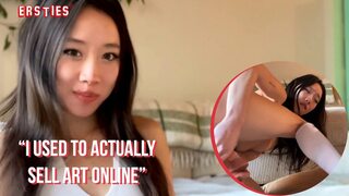 Ersties - Hottie Mishka Sucks and Fucks Toy Cock🌭