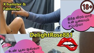Hot Tamil Pondati, akka ku theriyama stepmamana sappdi eduthutta