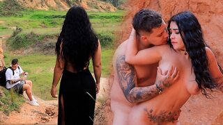 Desierto色情Diva Teases Lost Boy Until Satisfies Her Cravings - ALEJANDRA