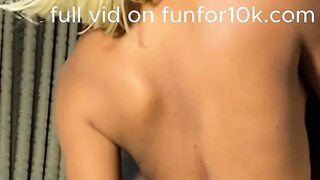 Bro didnt care how tight i was even tho i told him my pussy is tight, he kept doggying me