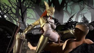 Malenia Gets Fucked Raw Deep in the Forest, Elden Ring