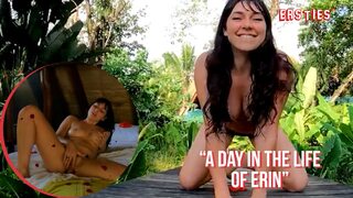 Freaky Brunette Leads You Through a Sexy Morning Routine in